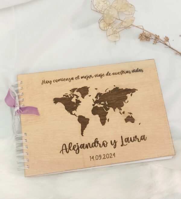 libro de firmas personalizado para bodas