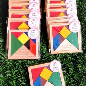 puzzle de madera personalizado para regalar a niños