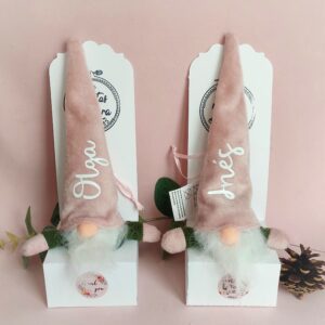gnomo personalizado para navidad con nombres