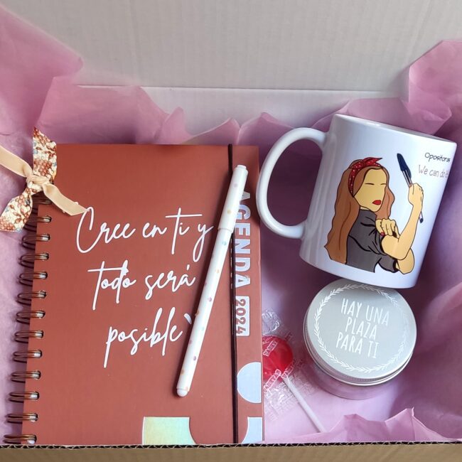 Pack de Regalo Personalizado para Opositoras