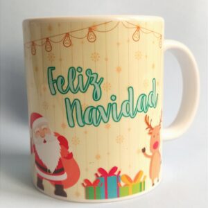 taza con chuches perfecta para regalar en navidad o eventos