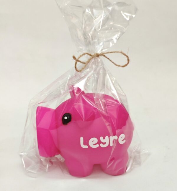 Hucha cerdito personalizada