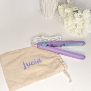 mini plancha para flequillo personalizada colores