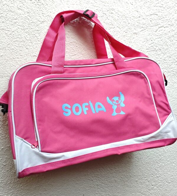 Bolsa deportiva bi-color personalizada