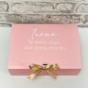 pack rosa para testigo de bodas mujer personalizado