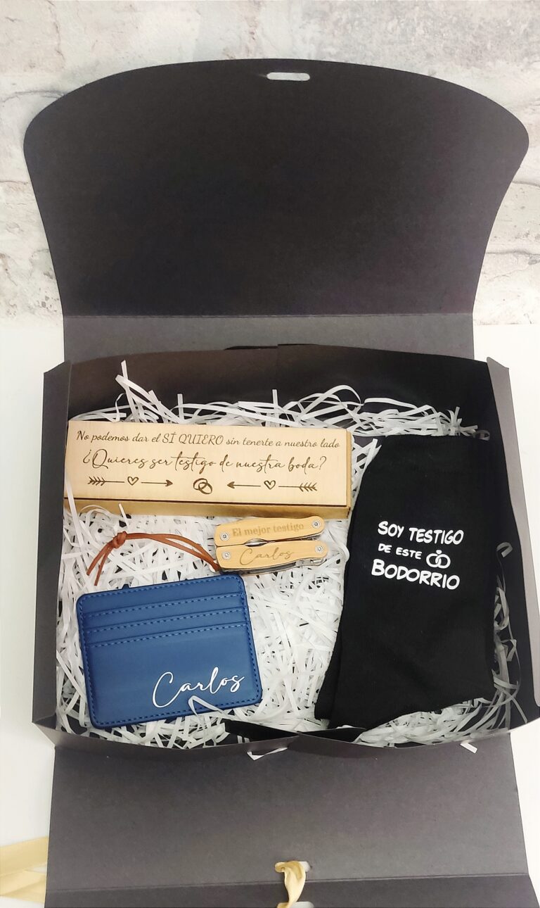 Comprar regalos para testigo de bodas para boda