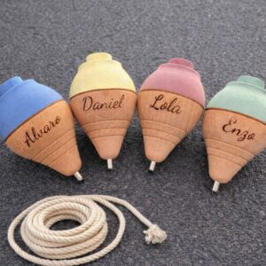 Peonza, trompo personalizado