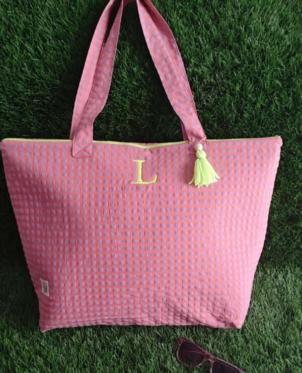 Bolso playa vichy