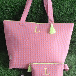 Bolso playa vichy - Imagen 2